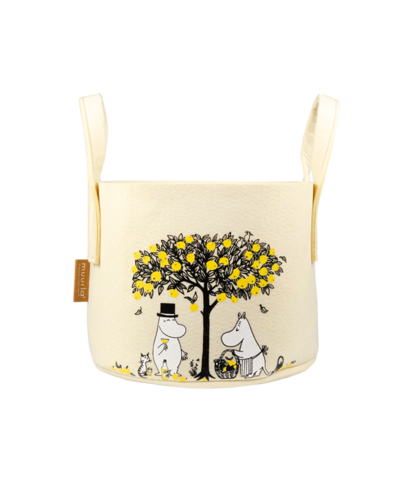 Moomin storage basket 17L, Apples