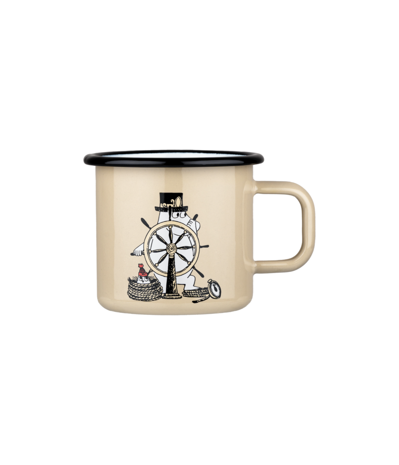 Enamel mug 3,7dl, The Adventurer