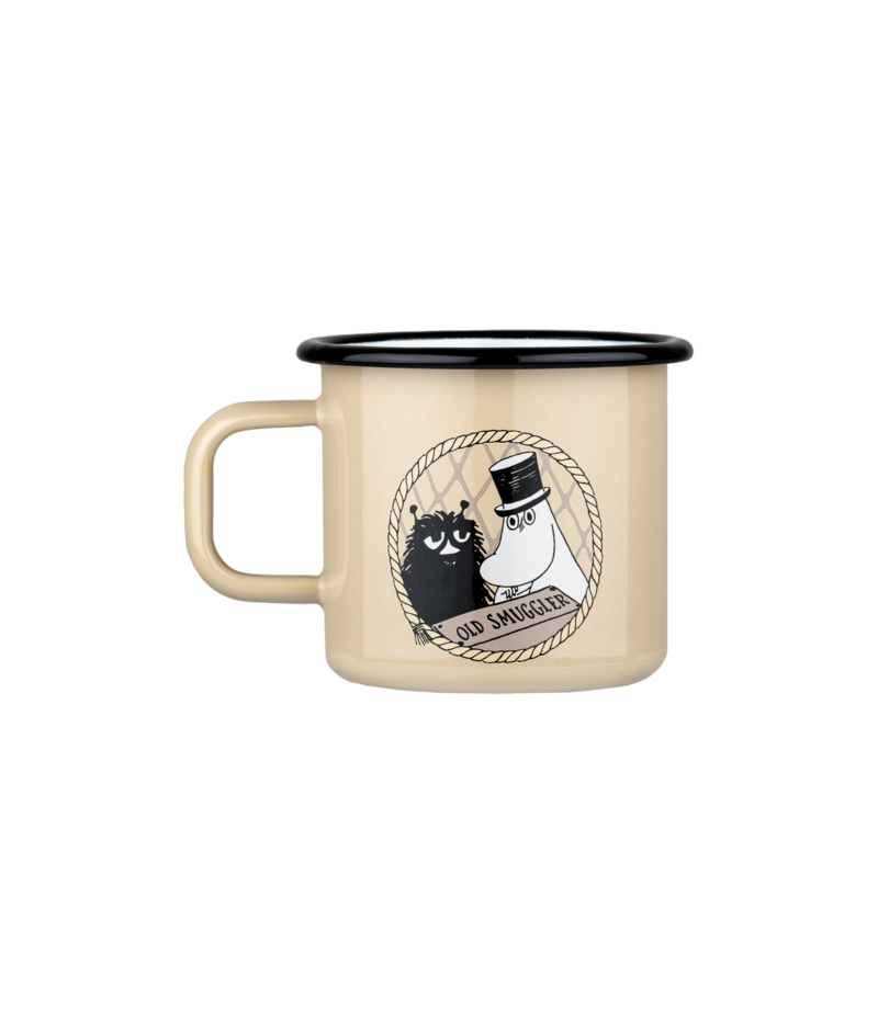Enamel mug 3,7dl, The Adventurer