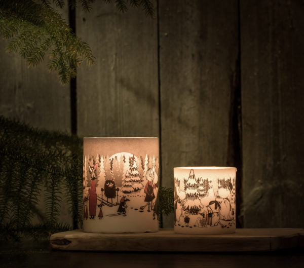 MOOMIN CANDLE 12CMWINTER FOREST