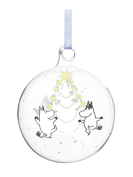 Moomin Christmas ball 9cm, Christmas tree