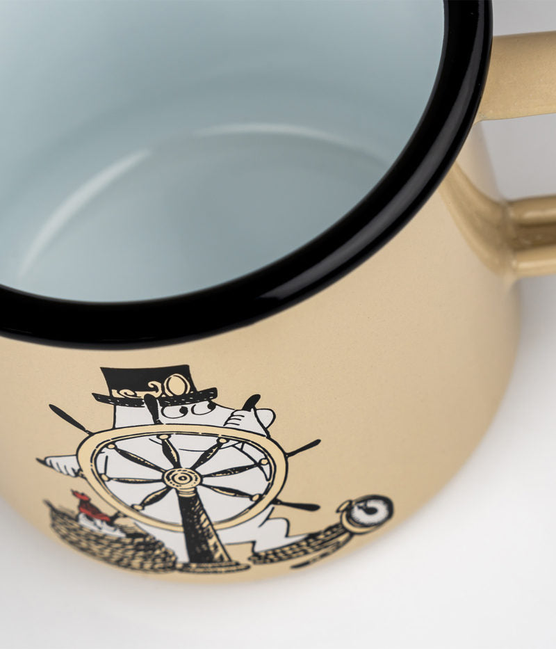 Enamel mug 3,7dl, The Adventurer