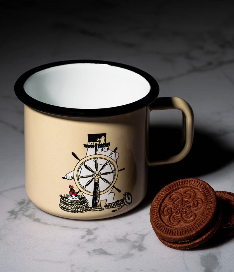 Enamel mug 3,7dl, The Adventurer