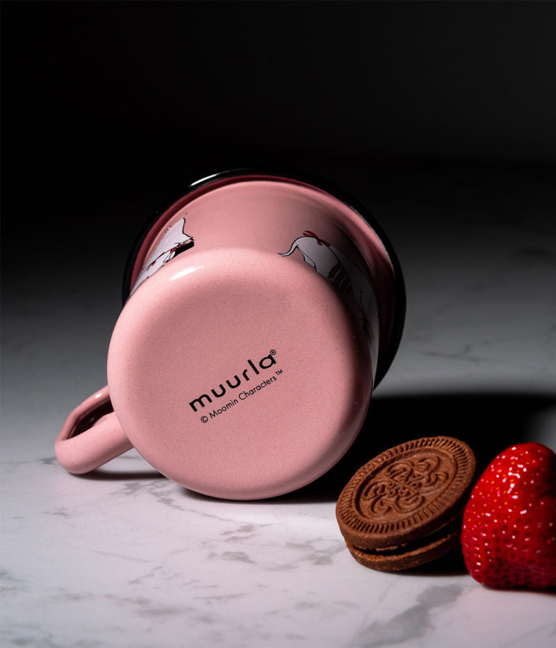 Enamel mug 3,7dl Moominmamma Retro pink