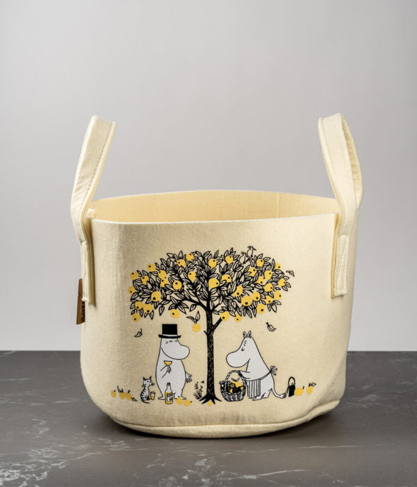Moomin storage basket 17L, Apples