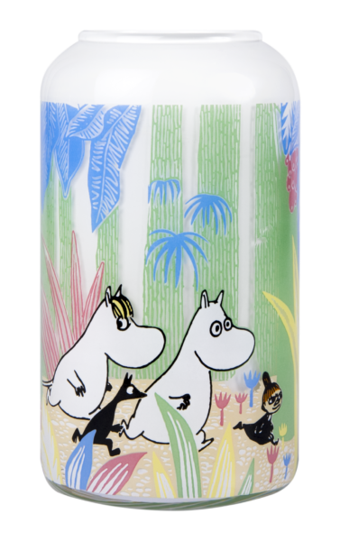 Moomins in the Jungle vase 12cm 1715-012-03