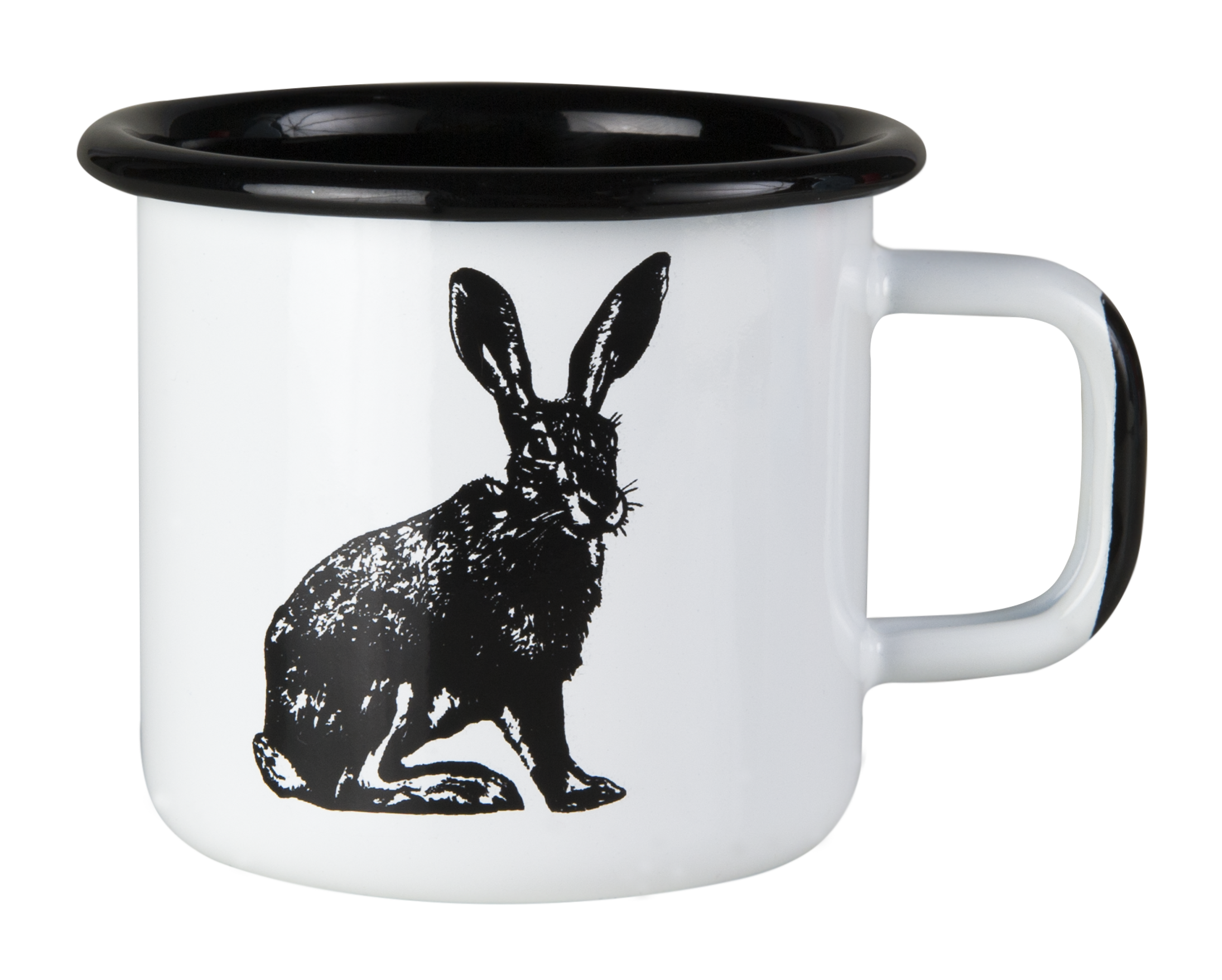 Nordic enamel mug 3,7dl Hare 1330-037-06