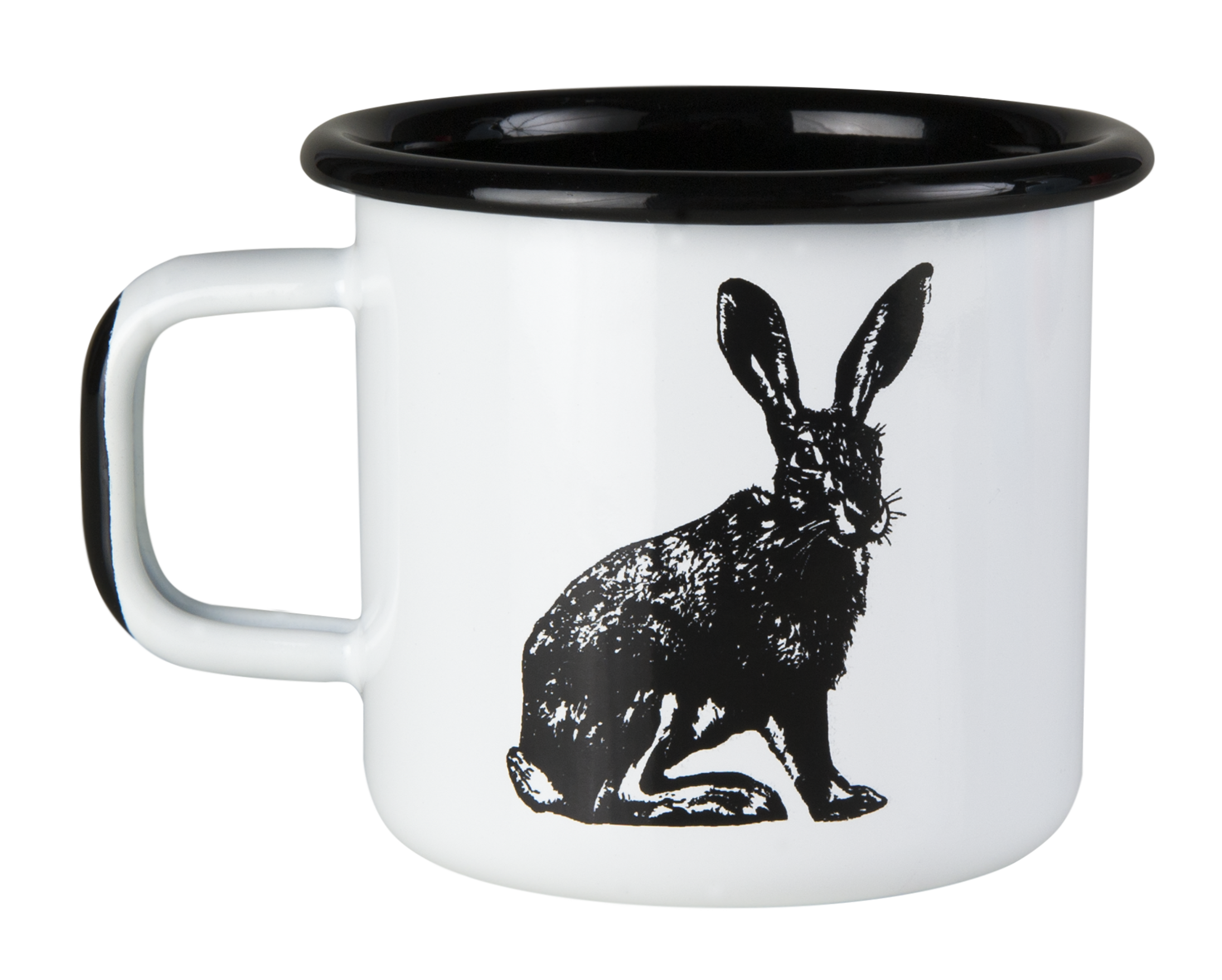 Nordic enamel mug 3,7dl Hare 1330-037-06