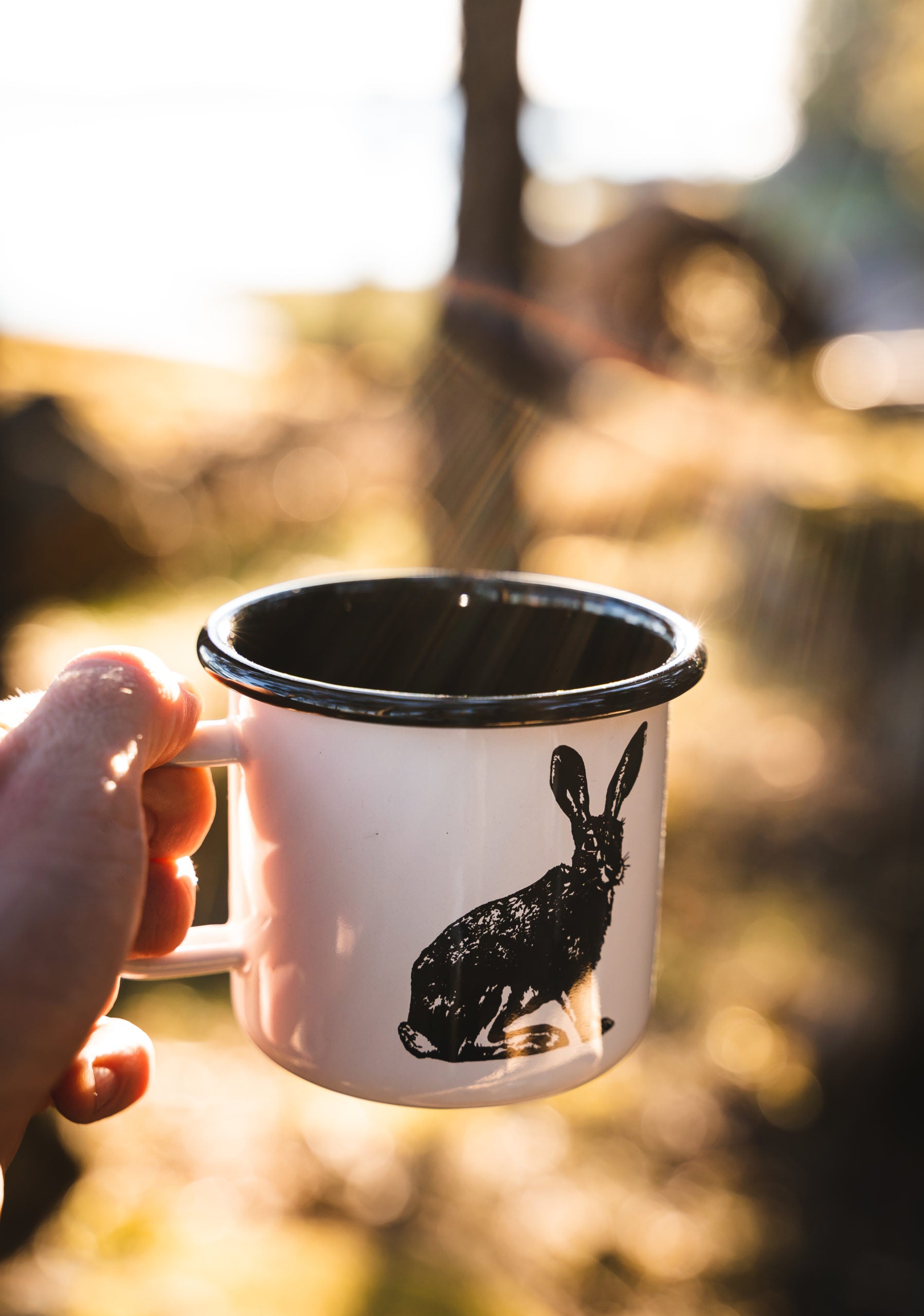 Nordic enamel mug 3,7dl Hare 1330-037-06