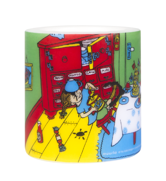 Pippi candle Party 8cm 3404-080-01