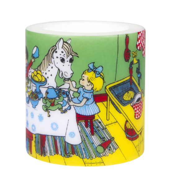 Pippi candle Party 8cm 3404-080-01