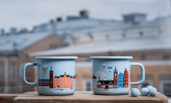 ENAMEL MUG 3,7DL DESTINATIONS STOCKHOLM