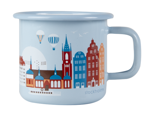 ENAMEL MUG 3,7DL DESTINATIONS STOCKHOLM