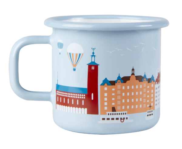 ENAMEL MUG 3,7DL DESTINATIONS STOCKHOLM
