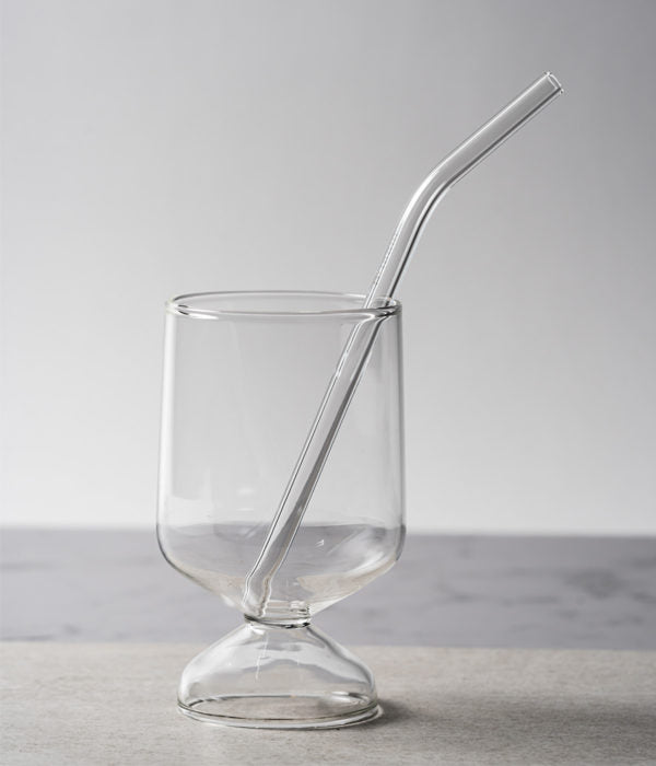 Glass straws 4pcs with brush