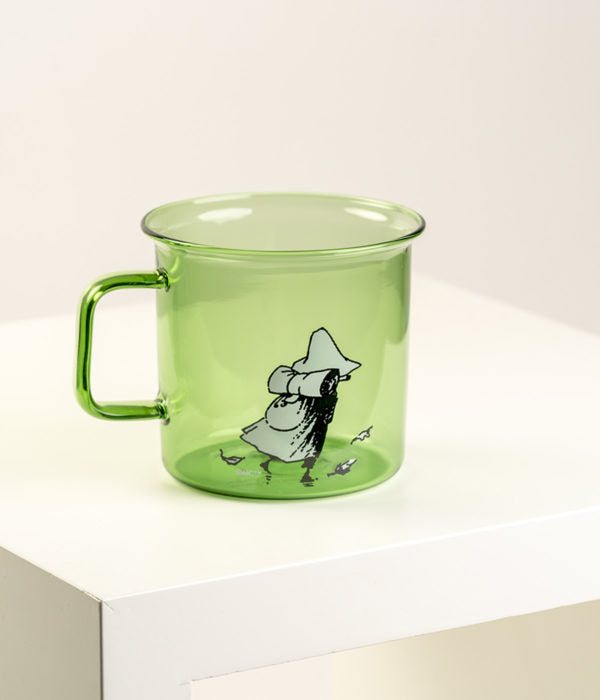 MOOMIN GLASS MUG SNUFKIN 3,5DL 716-035-09