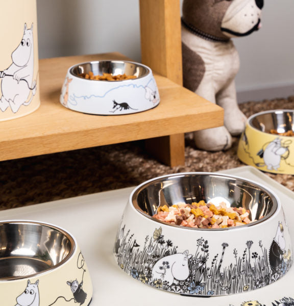 Moomin Pets food bowl Large, grey