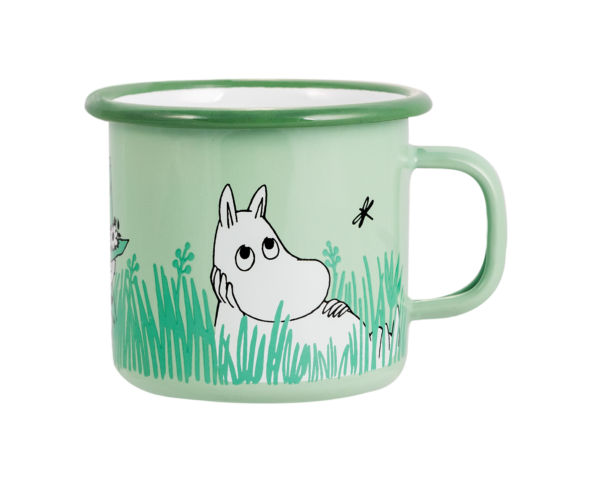 Moomin Enamel mug 2,5dl Boys