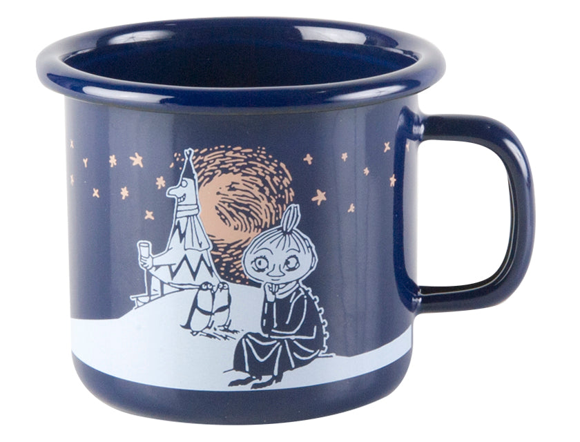 Muurla Moomin Enamel mug 2.5dl Winter Romance