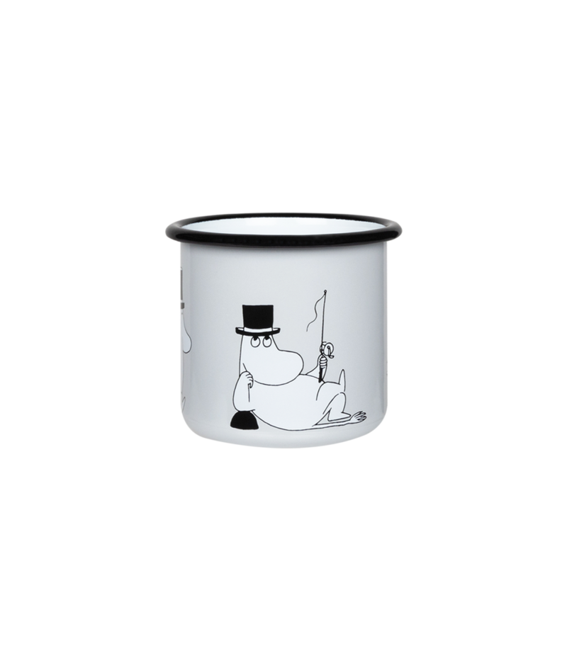 Enamel mug 3,7dl Moominpappa Retro 1701-037-1
