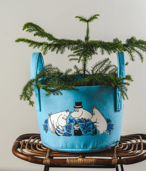 Moomin storage basket 17L, Blueberries