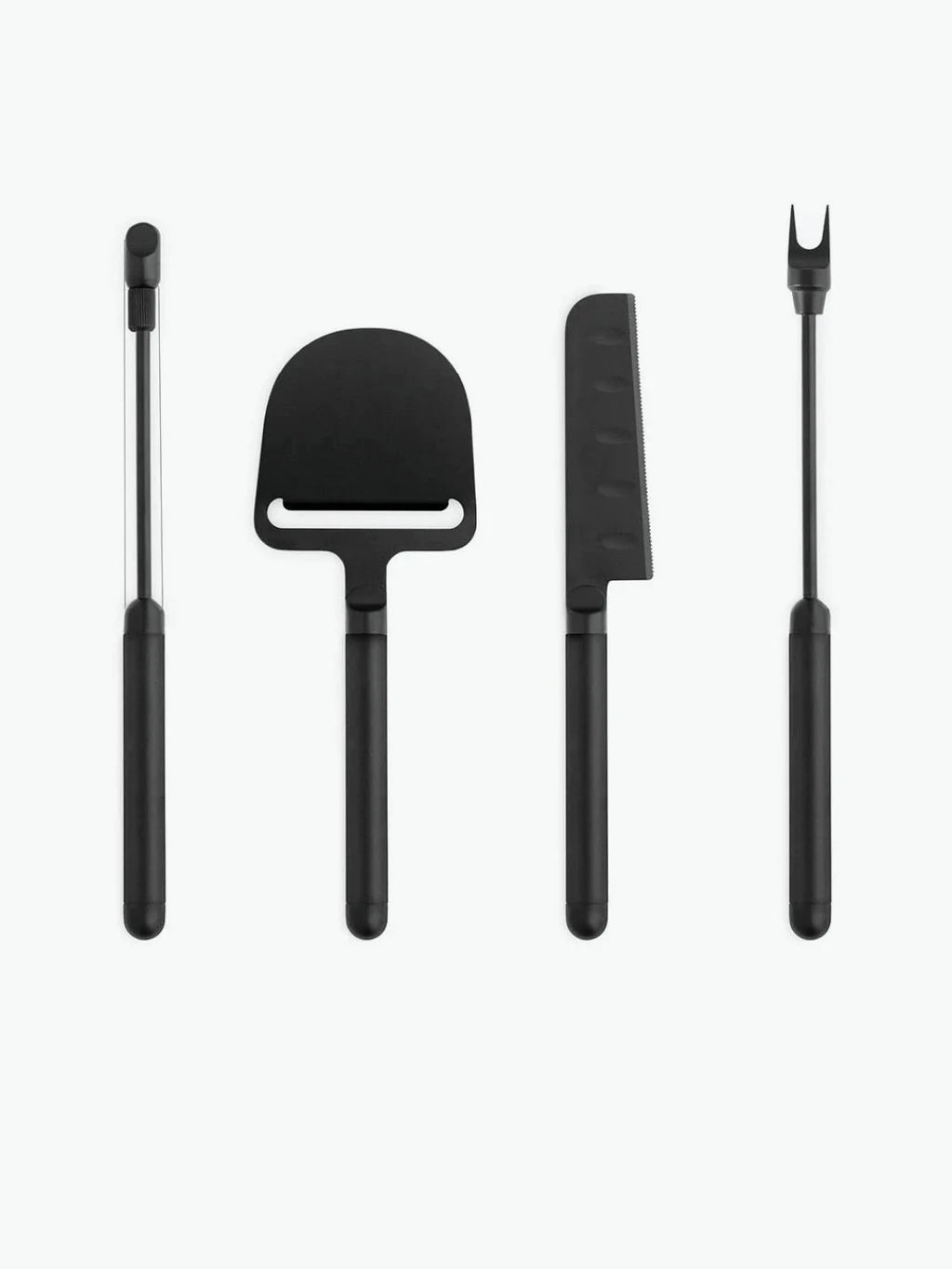 Pebble Cheese Fork Black