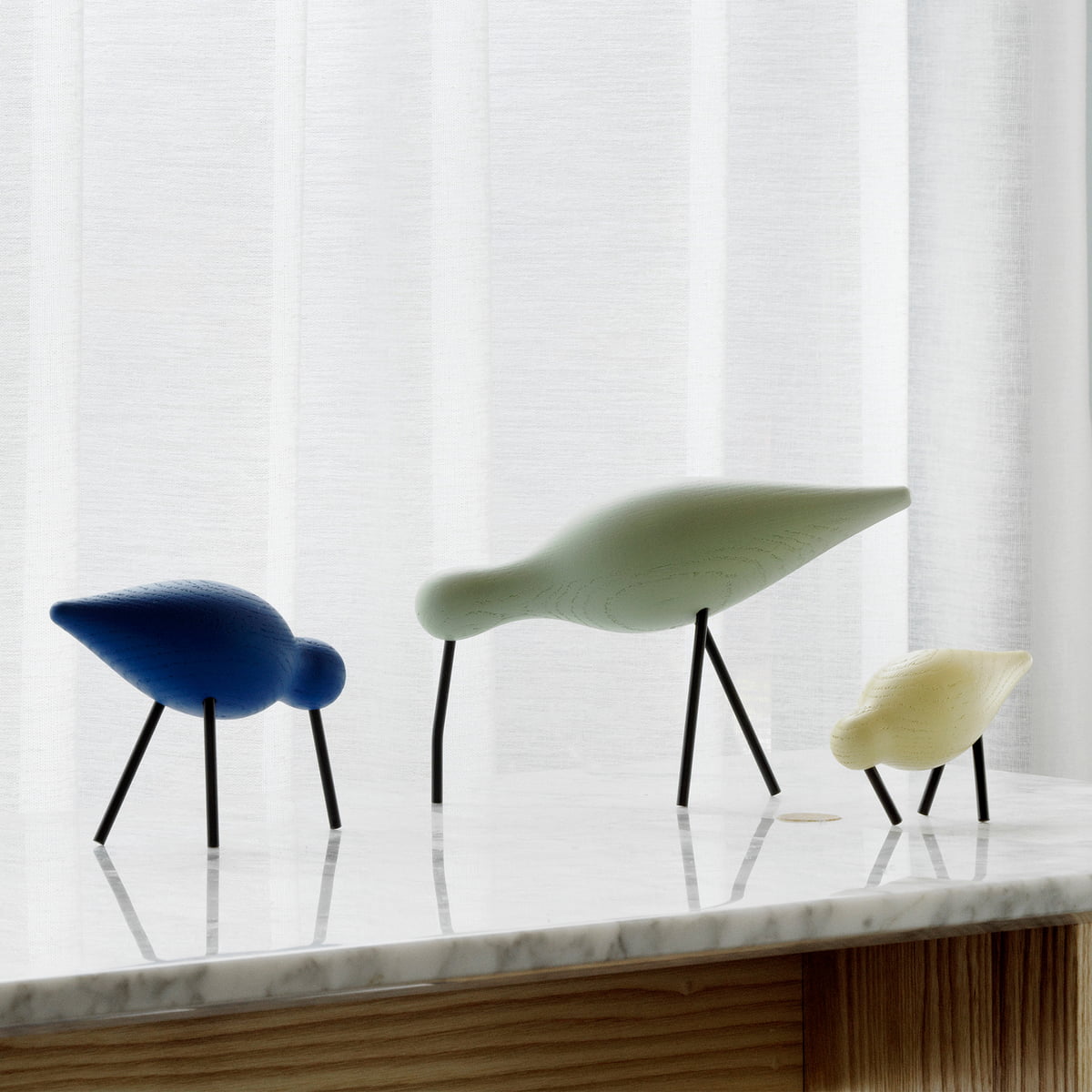 Normann Copenhagen Shore birds collection Coloured / black
