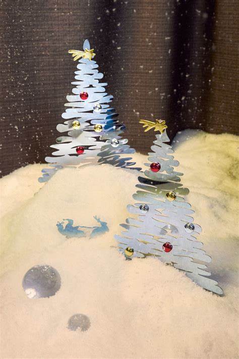 45cm BM06 Bark for Christmas Tree Chrome