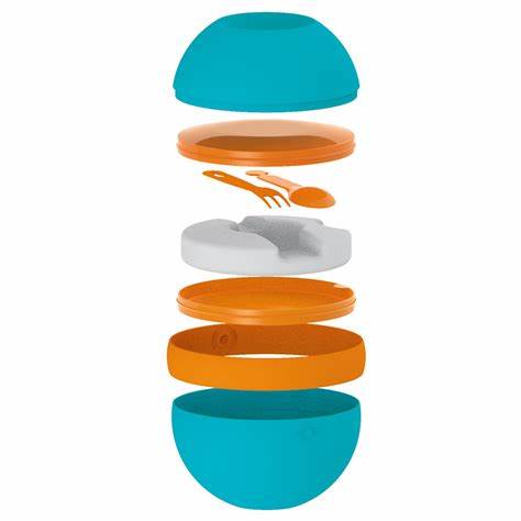 SALAD LUNCH BOX - REFRIGERATED ON THE GO - BLUE