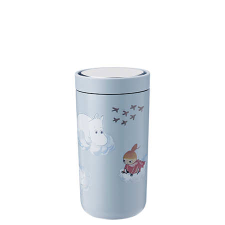 To Go Click Steel mug 0,2L Moomin Soft Cloud