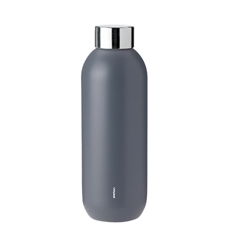 Keep Cool d. steel drinking bottle, 0.6 l. - granite grey