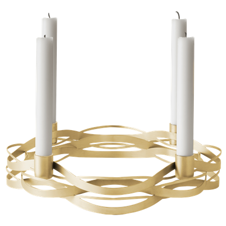 Tangle advent candleholder