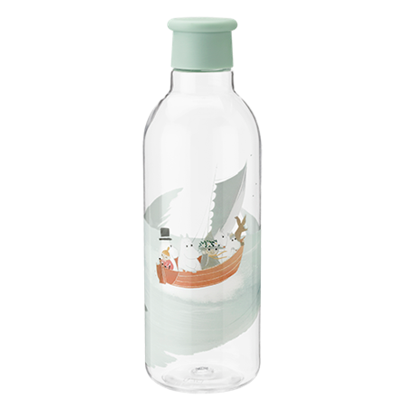DRINK-IT Water bottle Moomin Dusty Green