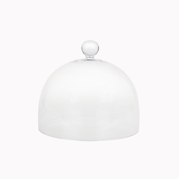 Cake Kuningatar tray Glass dome