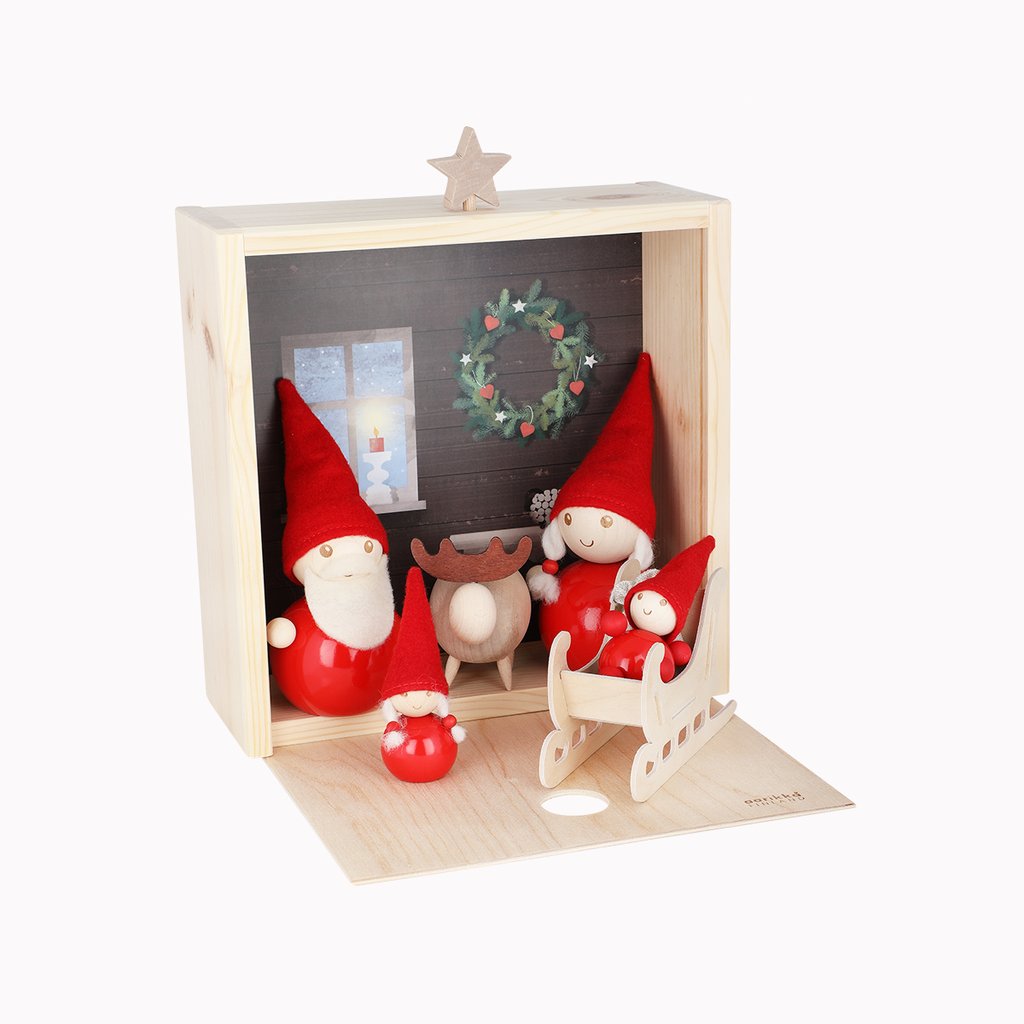 Christmas Tonttu Elf House