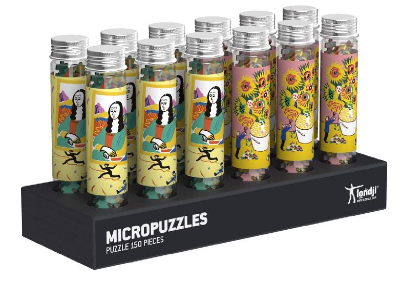 Micropuzzle - Art Tributes to Leonardo da Vinci's Mona Lisa ( 1 puzzle)