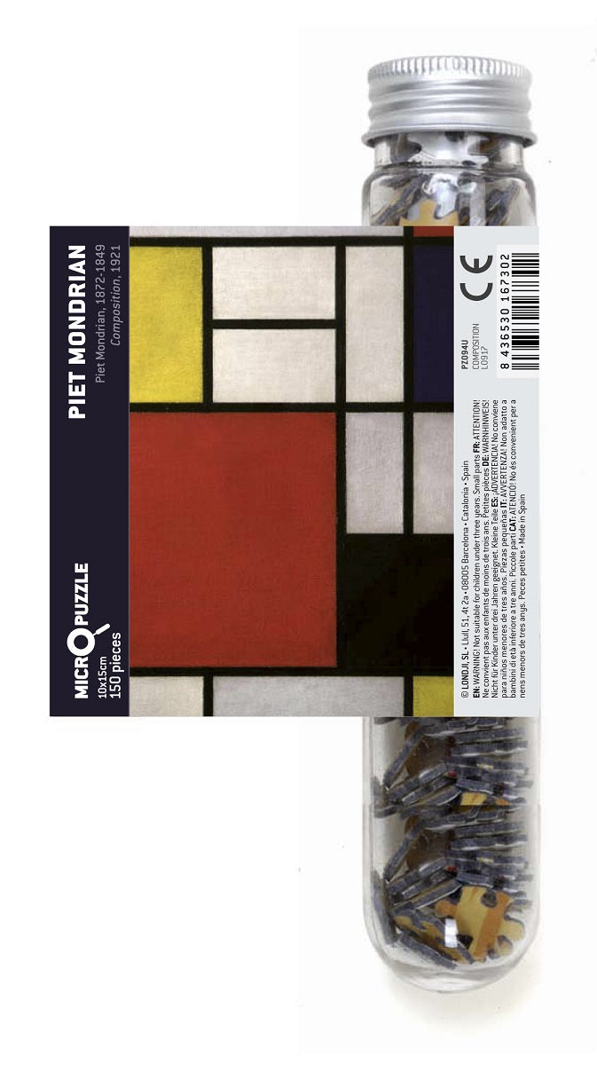 Micropuzzle - Contemporary Art Mix (1 puzzle four versions )