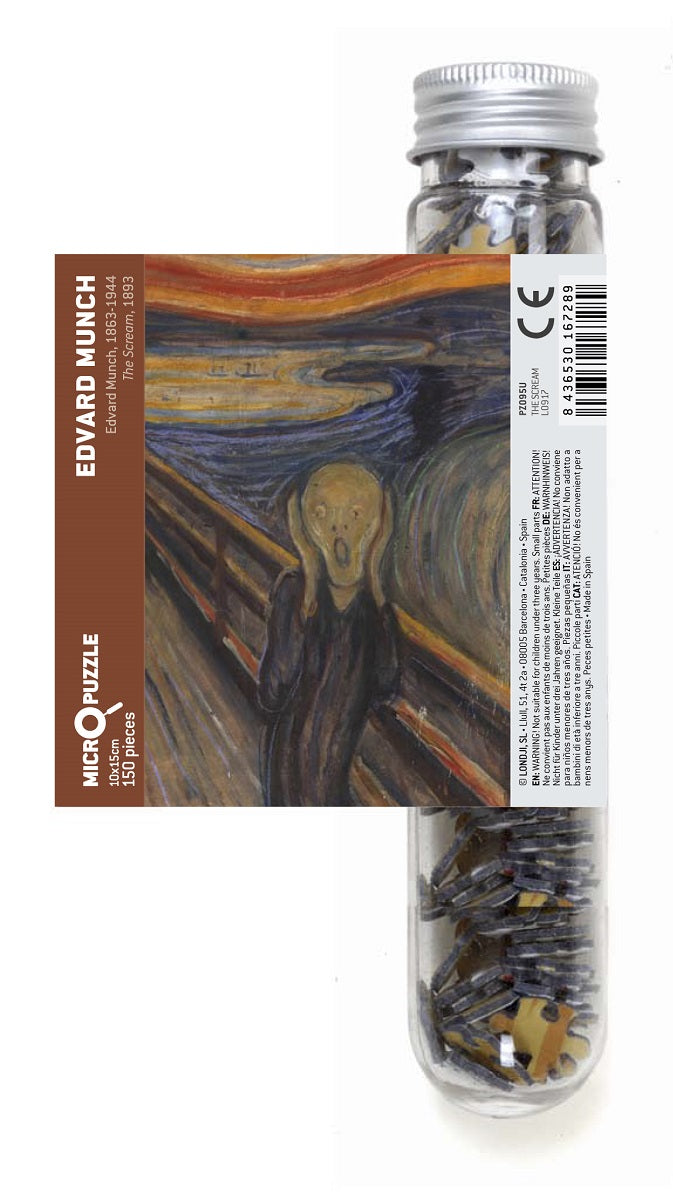 Micropuzzle - Contemporary Art Mix -Edvard Munch The Scream