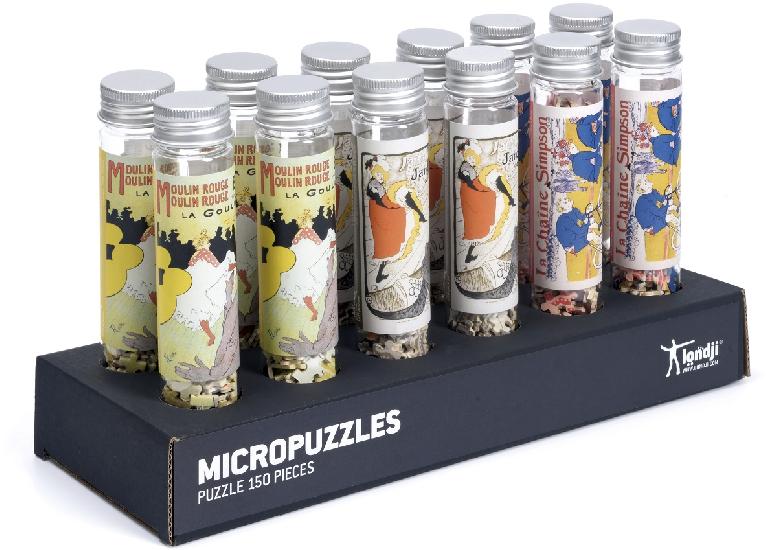 Micropuzzle - Toulouse-Lautrec -La Goulue