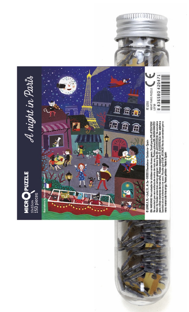 Micropuzzle - Day & Night Paris -A night in Paris