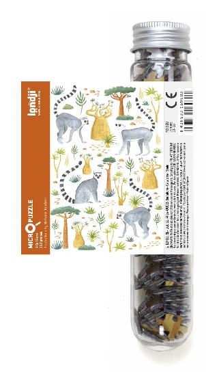 Micropuzzle - Nathalie Ouederni Wildlife -Lemurs