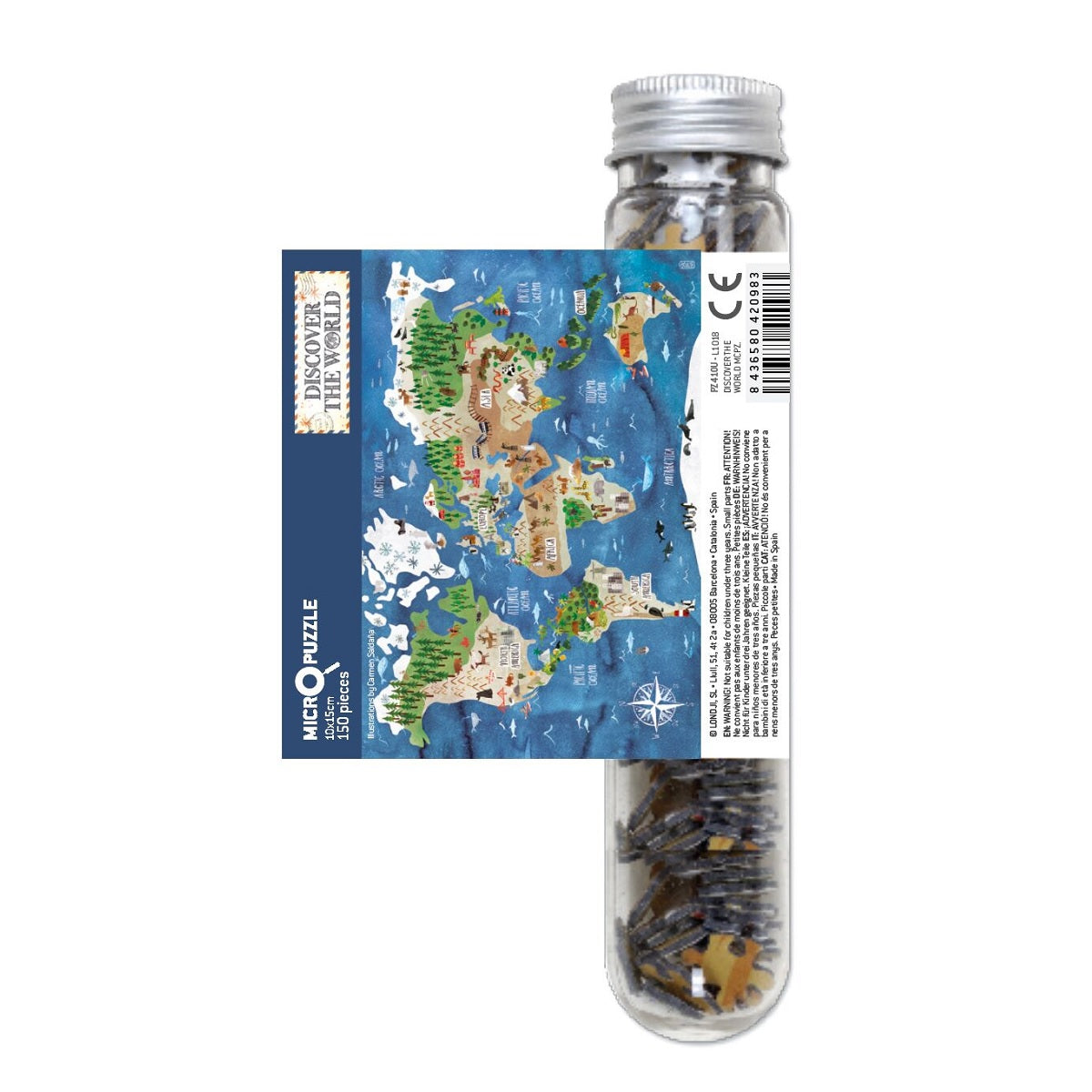 Micropuzzle - World & Planets -Earth