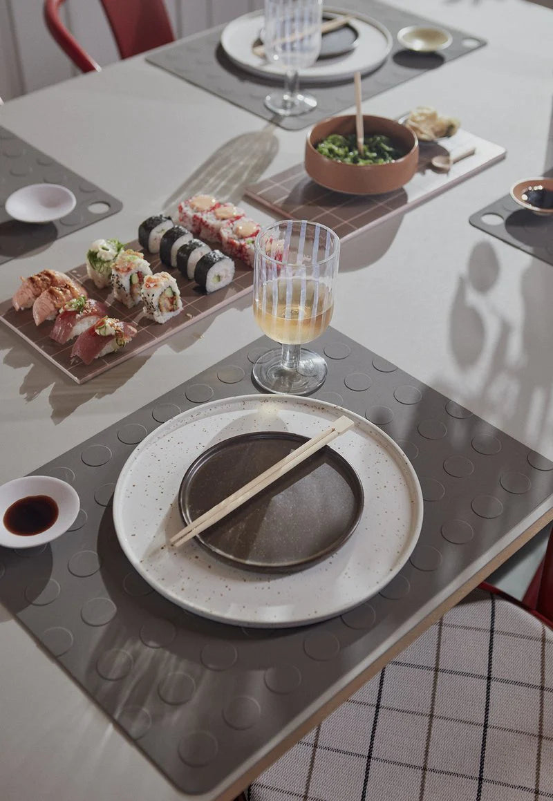 Placemat Dotto - Pack of 2 × 2 Choko