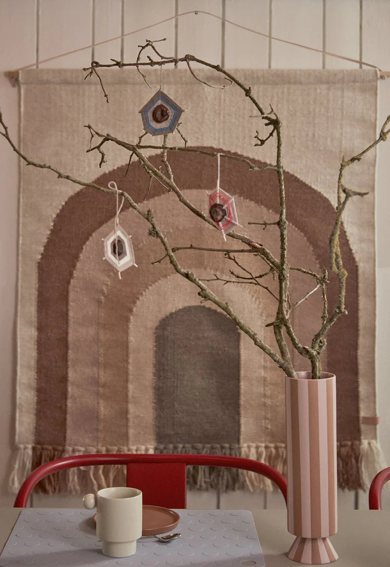 Placemat Dotto - Pack of 2 × 2 Clay