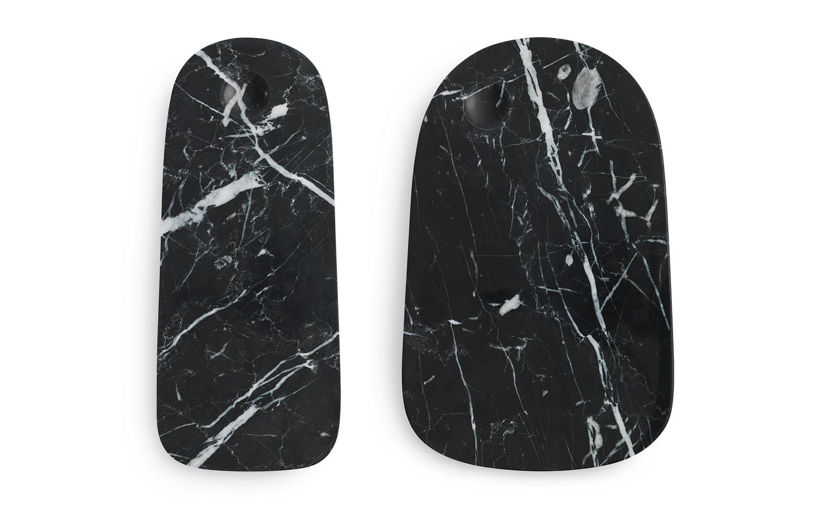Pebble Board Small Black marble