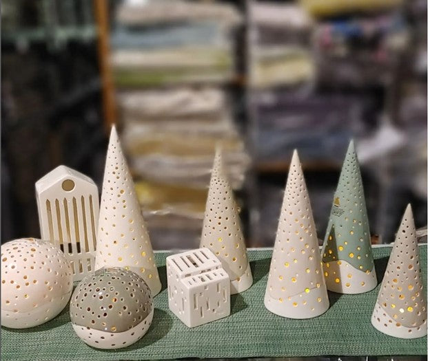 Nobili Tealight Holder Ø14 cm Nude