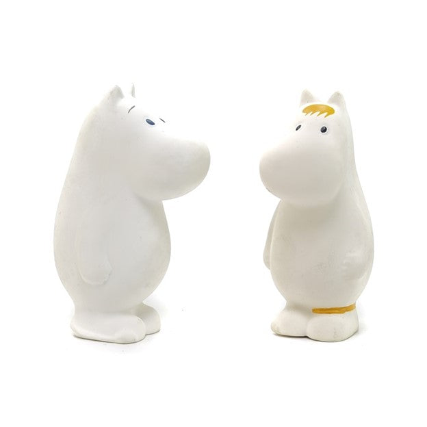Moomin natural rubber fiqures 2 pk