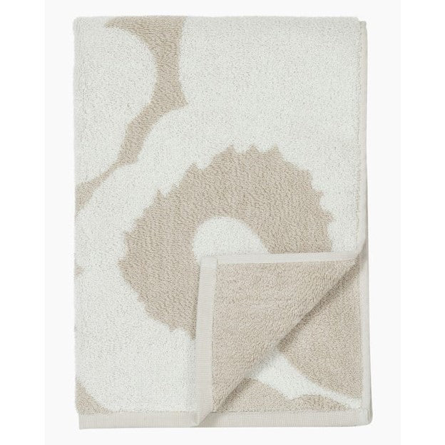 Unikko hand towel 50x70 cm Beige / White  071200 810