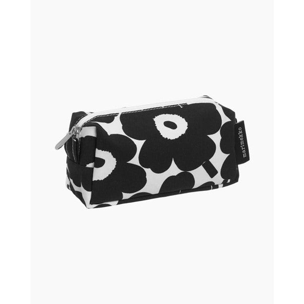 Tiise Mini Unikko cosmetic bag Black / white  071294 A 190
