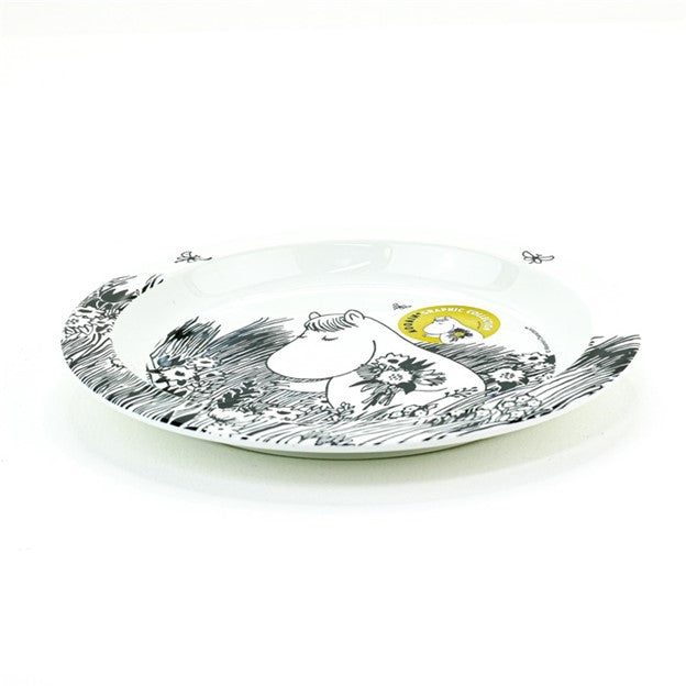 Moomin plate flat graphic